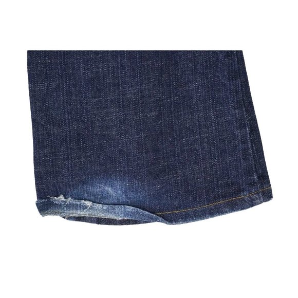 Wet Seal Jeans Juniors Size 7 Low Rise Flare Bootcut Stretch Blue Denim - Picture 7 of 10